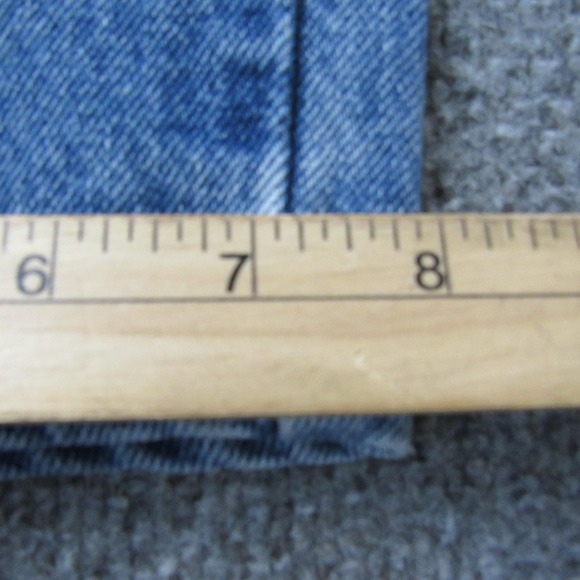 Vintage Levis 560 Jeans Mens 38x32 Loose Fit Black Batwing Made USA 90s Waist 36 - Picture 11 of 11